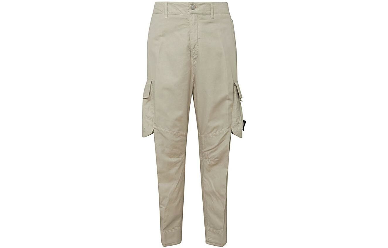 【代購】STONE ISLAND Casual Pants Men Khaki