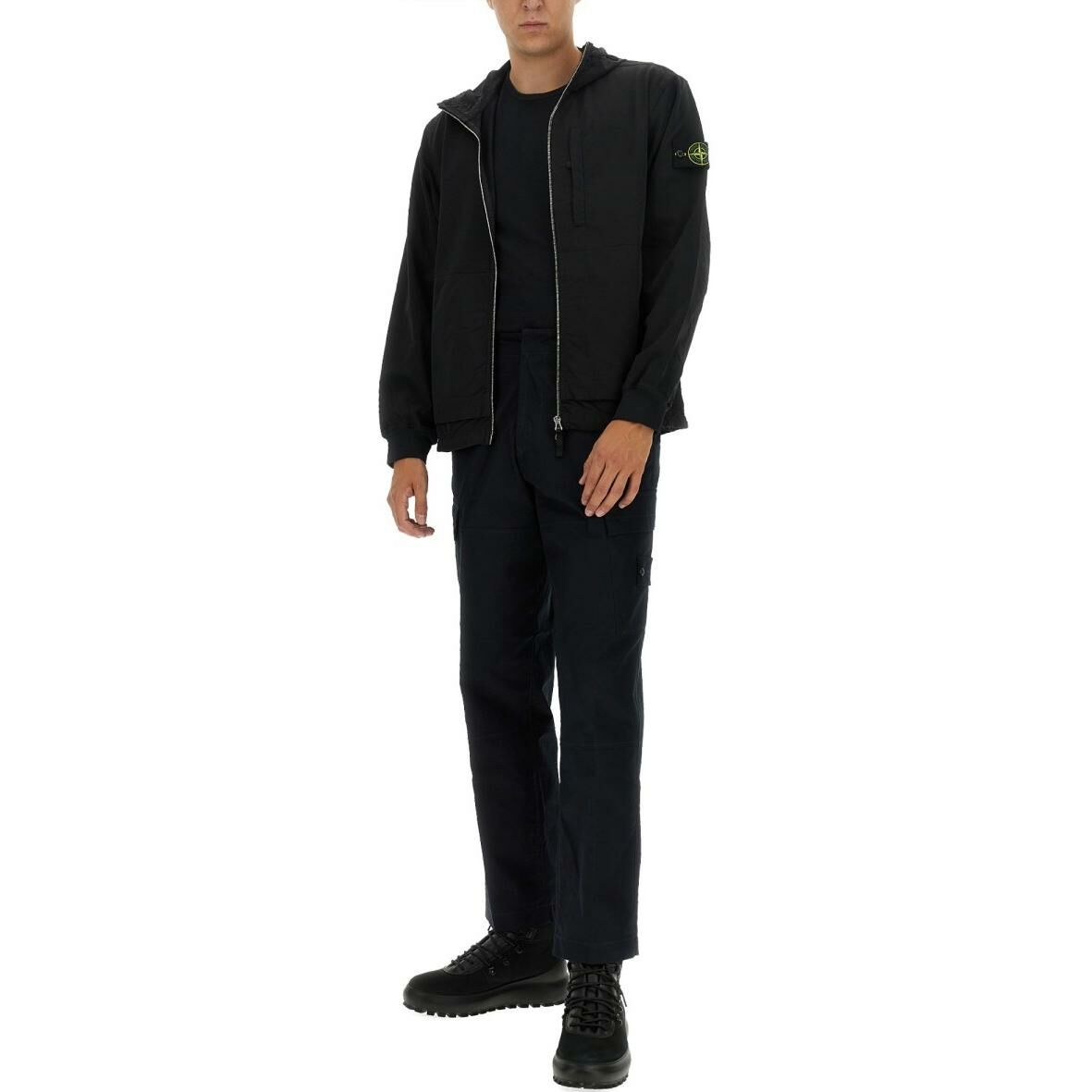 【代購】STONE ISLAND Jackets Coats Men's Black