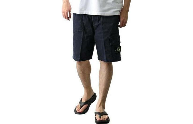 【代購】STONE ISLAND Casual Shorts Men's Marine Blue