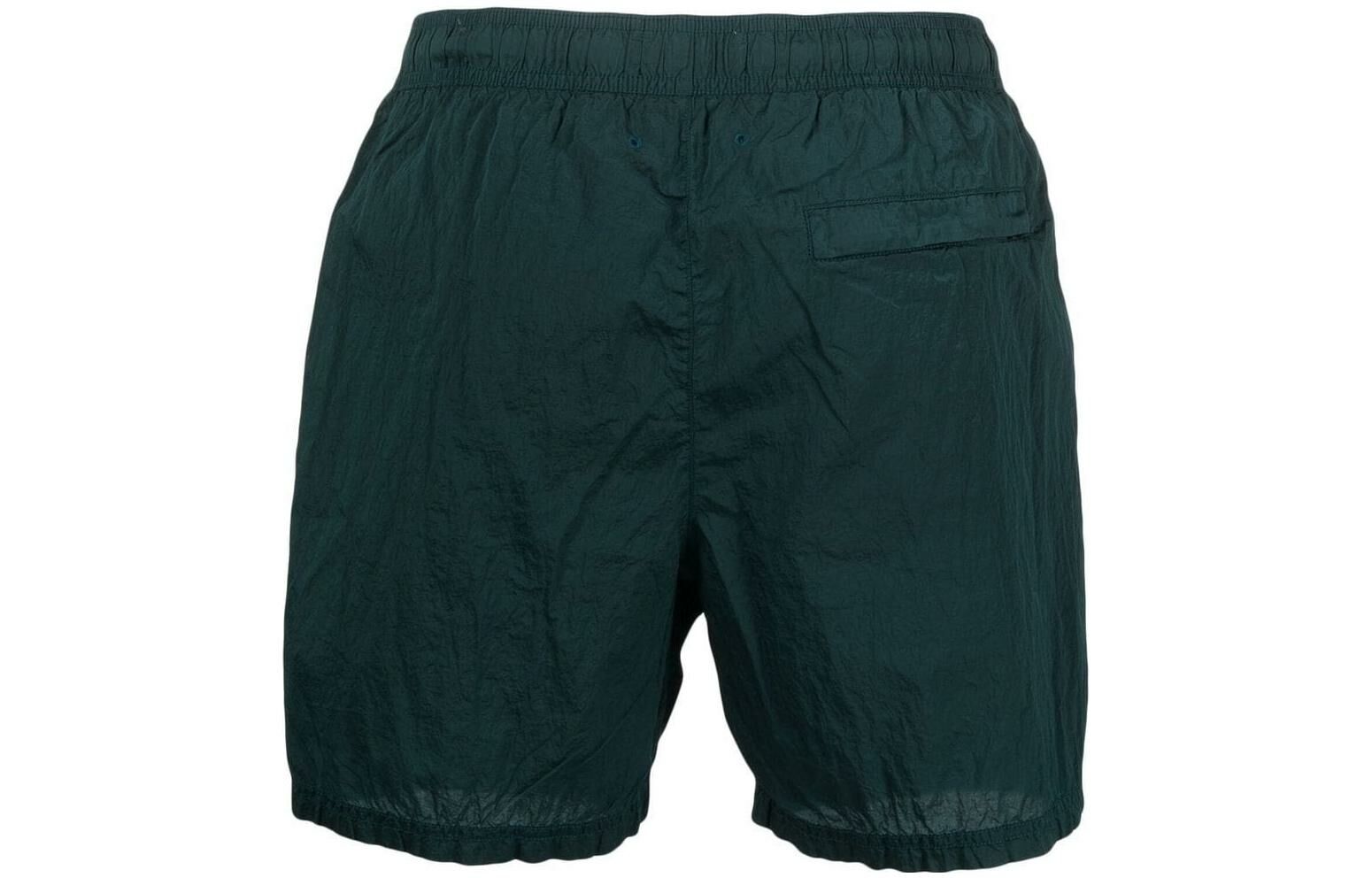 【代購】STONE ISLAND Embroidered-logo Swim Shorts