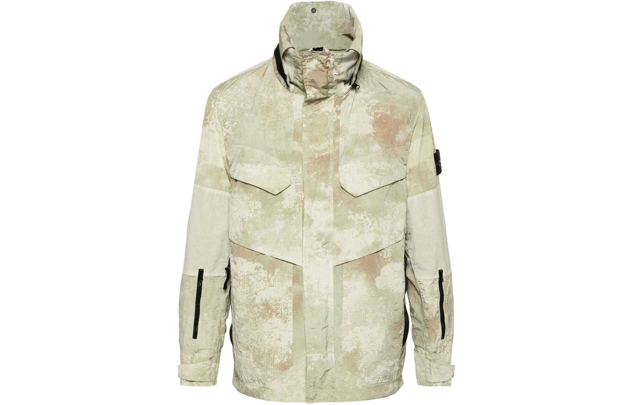 【代購】STONE ISLAND Compass-badge Hooded Jacket