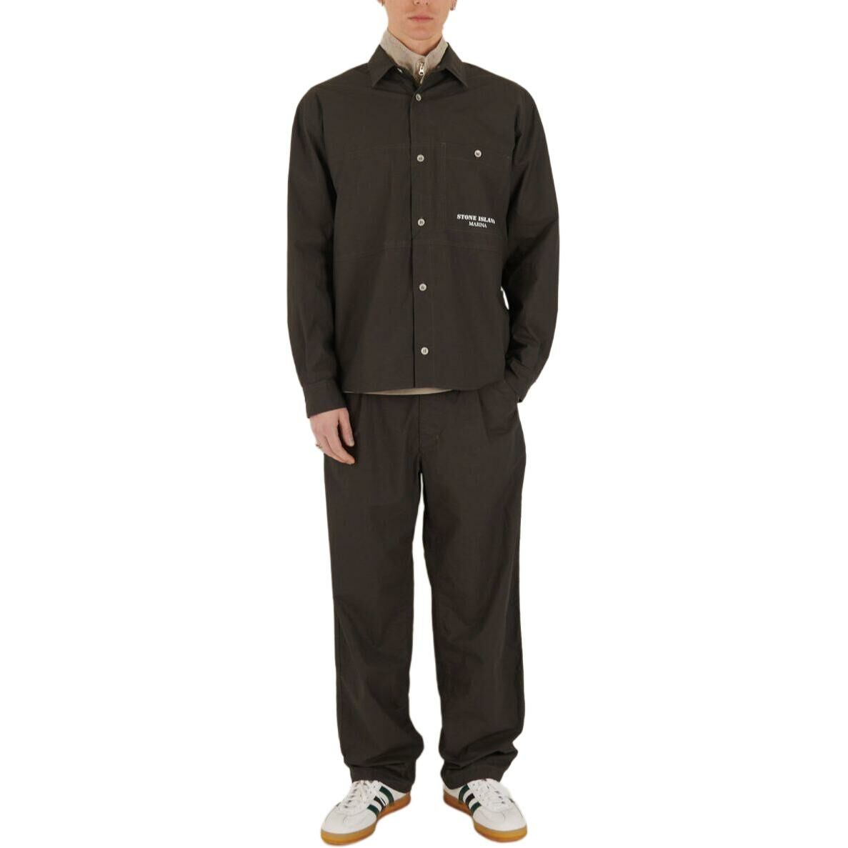 【代購】STONE ISLAND Jackets Coats Men's Dark Gray