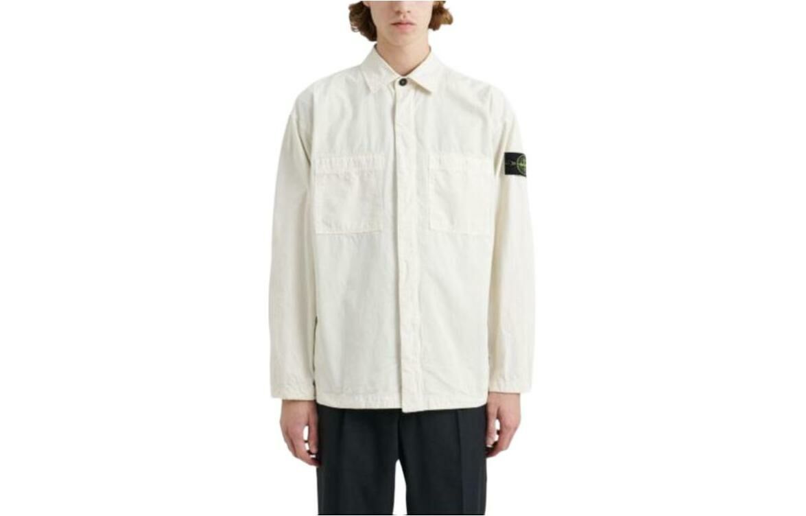 【代購】STONE ISLAND Shirts Men White