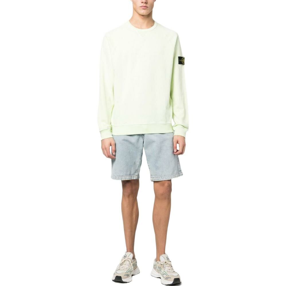 【代購】STONE ISLAND Logo Patch Crewneck Sweatshirt