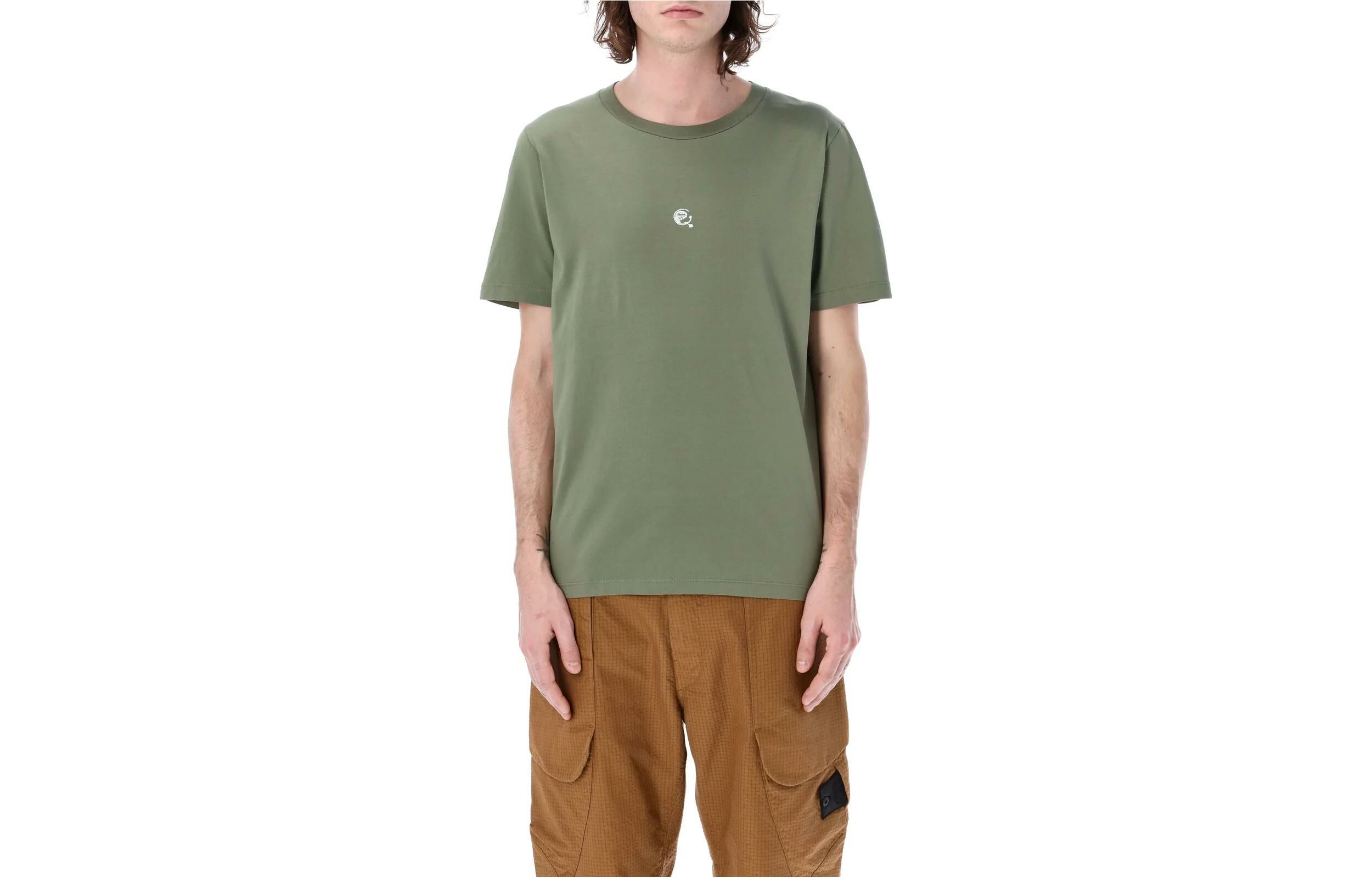 【代購】STONE ISLAND T-Shirts Men Olive Green