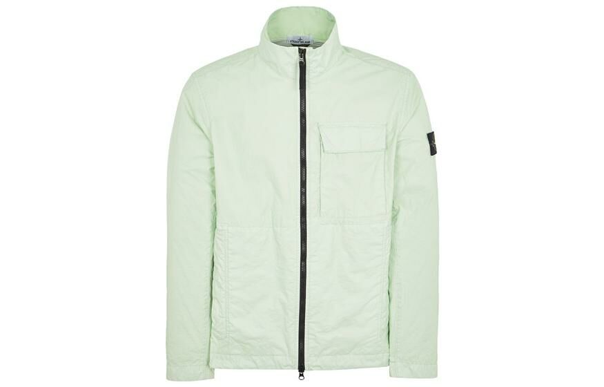 【代購】STONE ISLAND STONE ISLAND MEMBRANA 3L TC Jackets Men Light Green