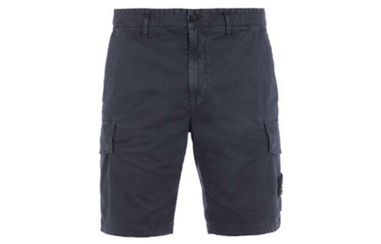 【代購】STONE ISLAND Compass Patch Slim-Fit Cargo Shorts