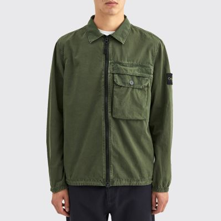 【代購】STONE ISLAND Jackets Coats Men's Army Green
