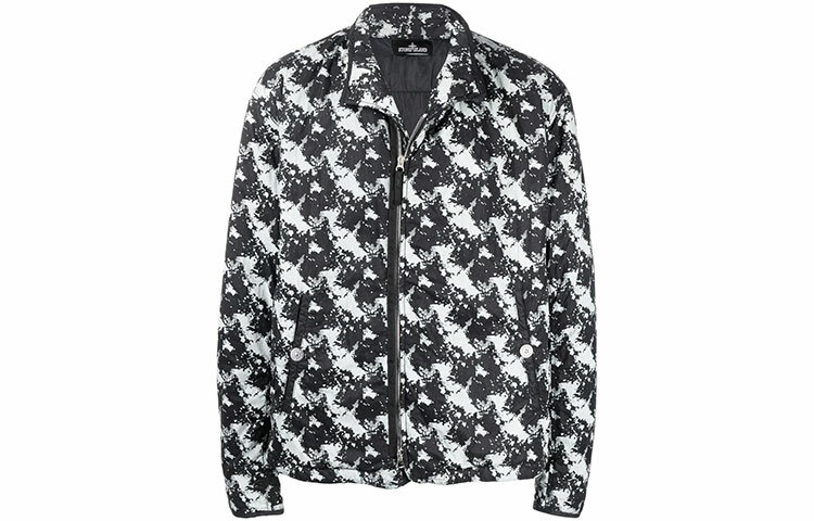 【代購】STONE ISLAND Graphic Print Bomber Jacket