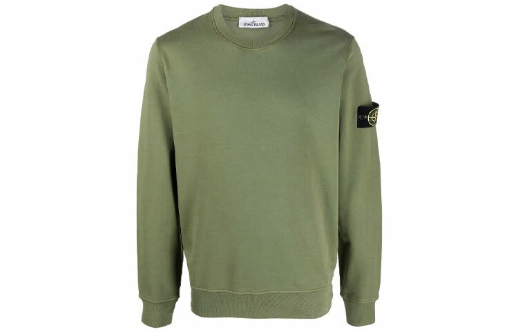 【代購】STONE ISLAND 75156 Garment Dyed Cotton Crewneck Sweatshirt