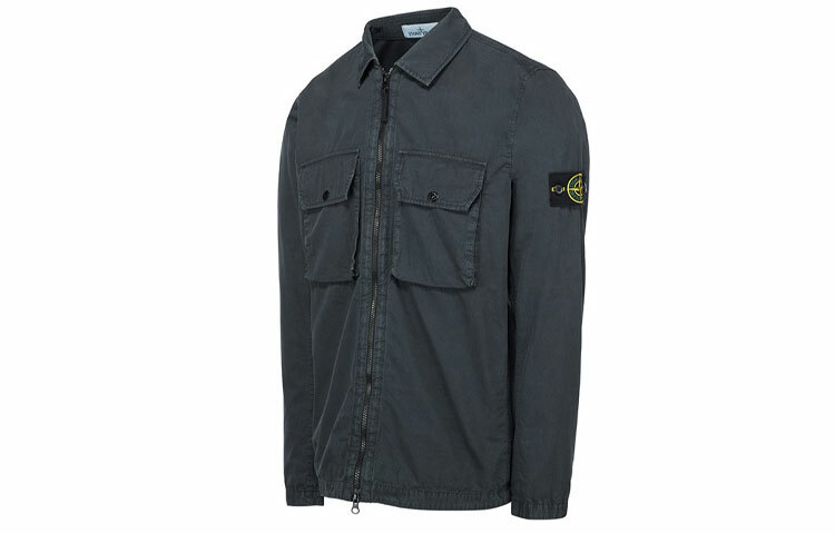 【代購】STONE ISLAND Jacket Men's Charcoal Gray
