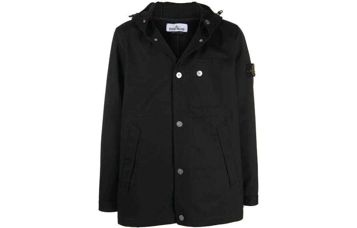 【代購】STONE ISLAND Jackets Men Black