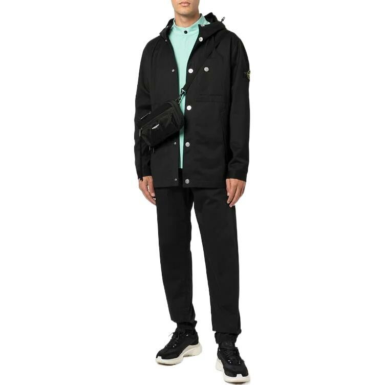 【代購】STONE ISLAND Jackets Men Black