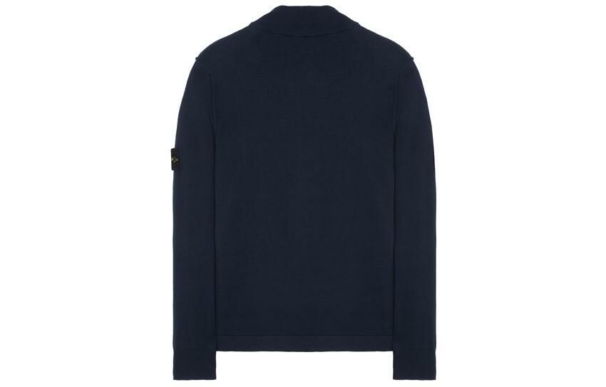 【代購】STONE ISLAND Compass-motif Zip-up Cardigan