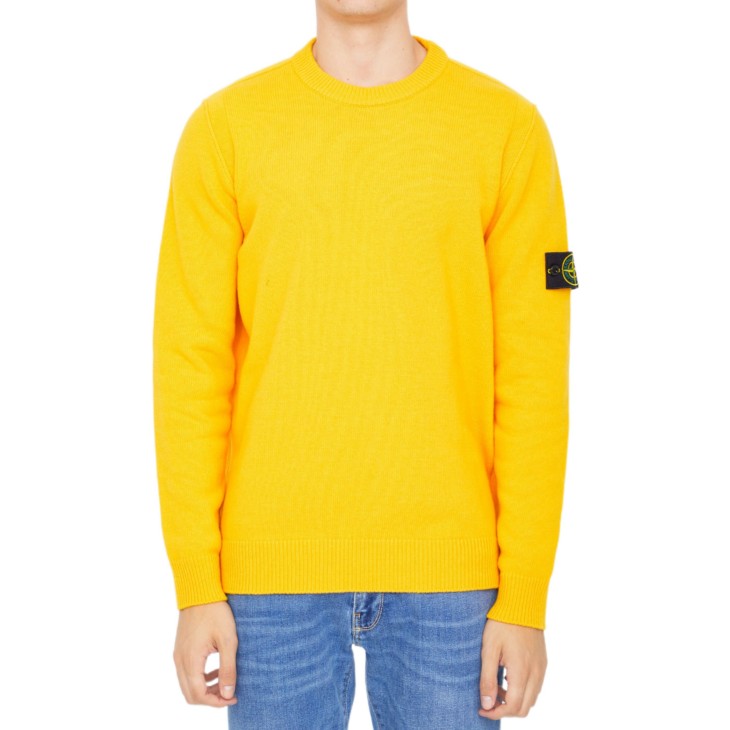 【代購】STONE ISLAND Logo Patch Crewneck Jumper