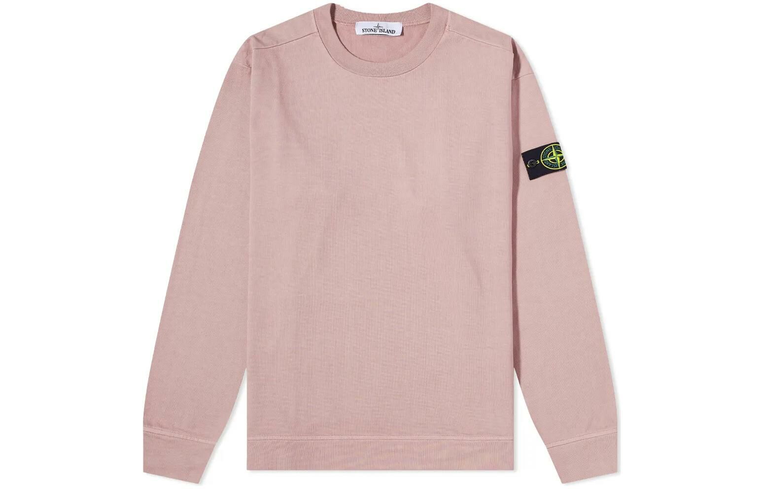 【代購】STONE ISLAND Sweatshirts Men Pink
