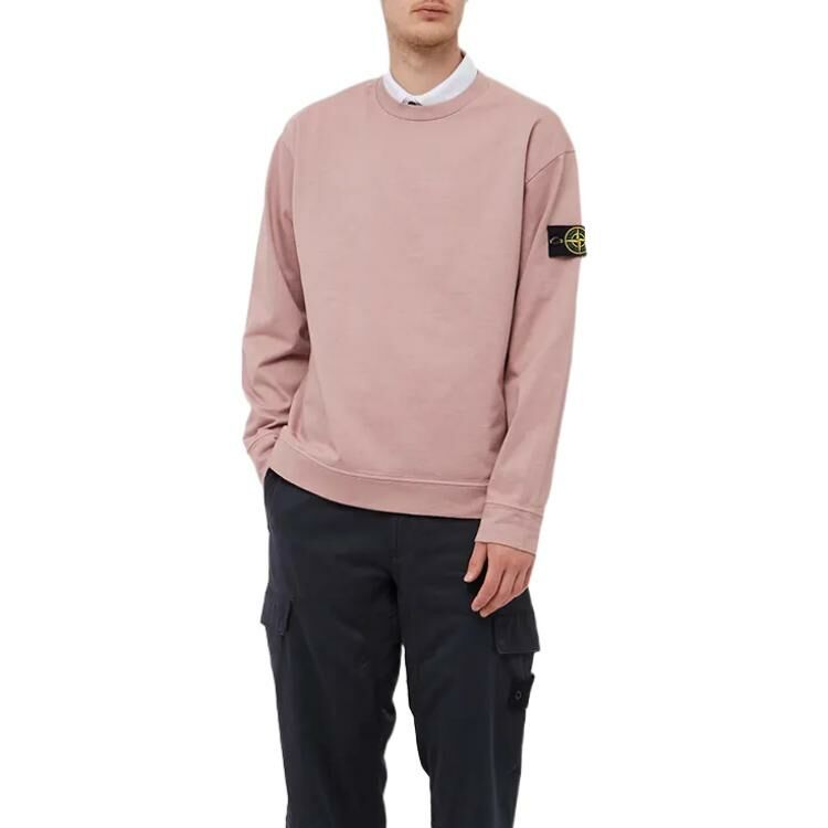 【代購】STONE ISLAND Sweatshirts Men Pink