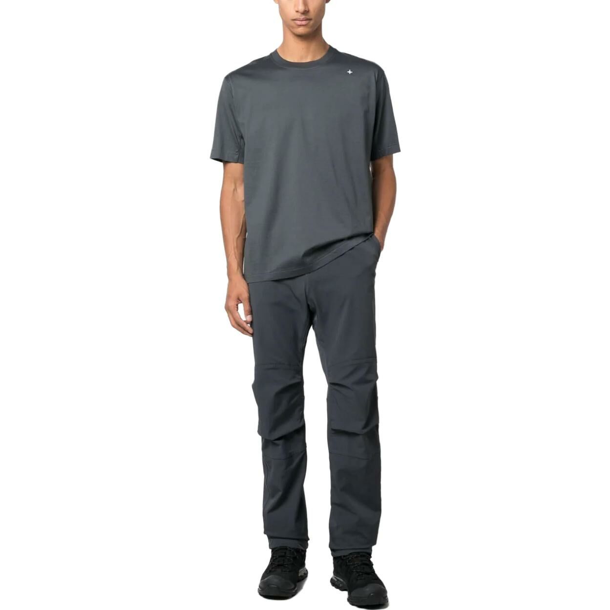 【代購】STONE ISLAND Tapered-Leg Trousers