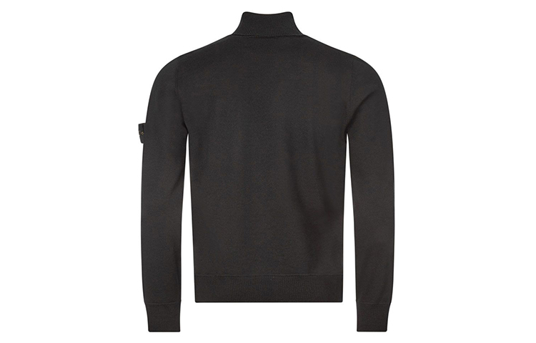 【代購】STONE ISLAND Logo Patch Roll-Neck Jumper