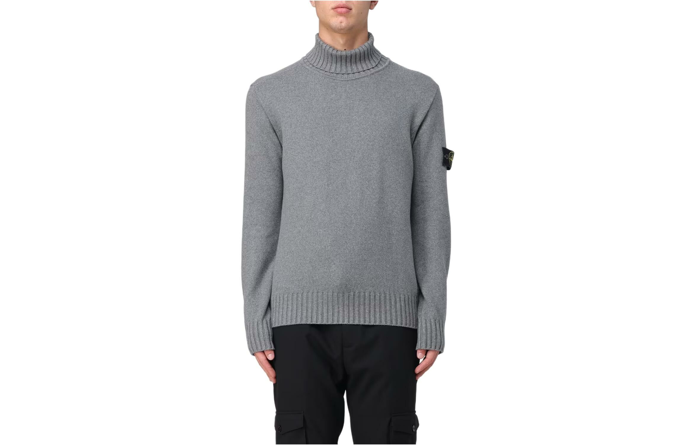 【代購】STONE ISLAND Sweater Men's Gray