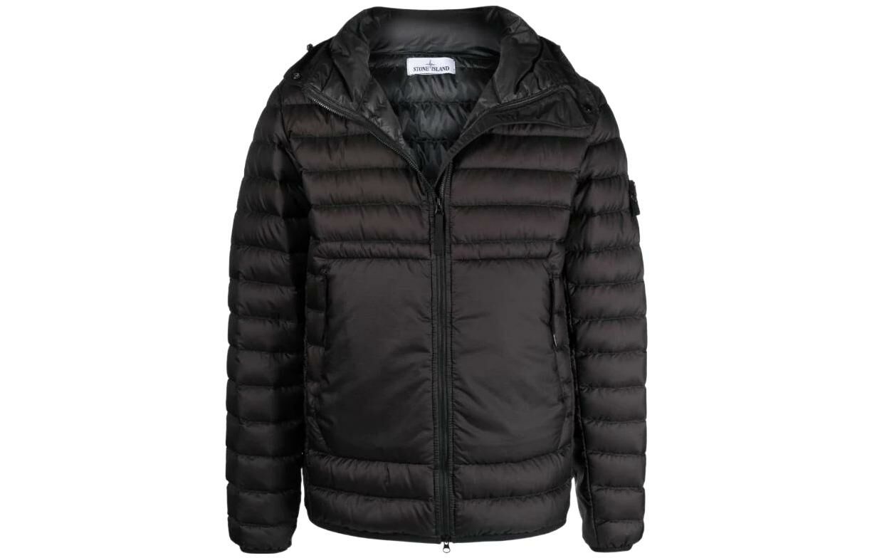 【代購】STONE ISLAND Down Jacket Men's Black