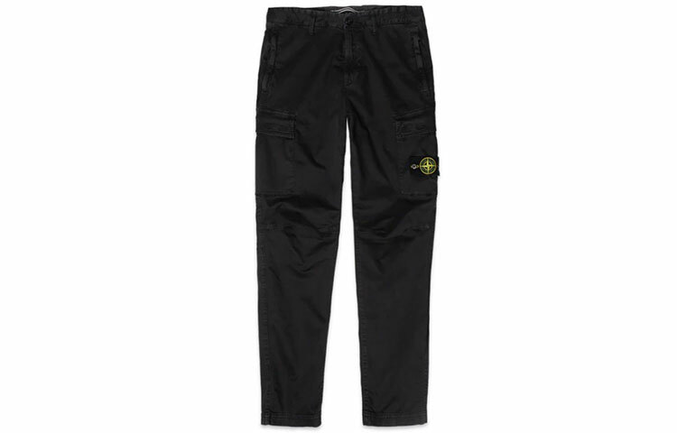 【代購】STONE ISLAND SS21 Cargo Pants Men's Black