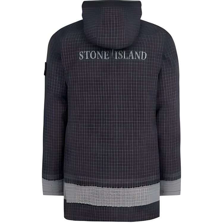 【代購】STONE ISLAND Down Jacket Men's Black