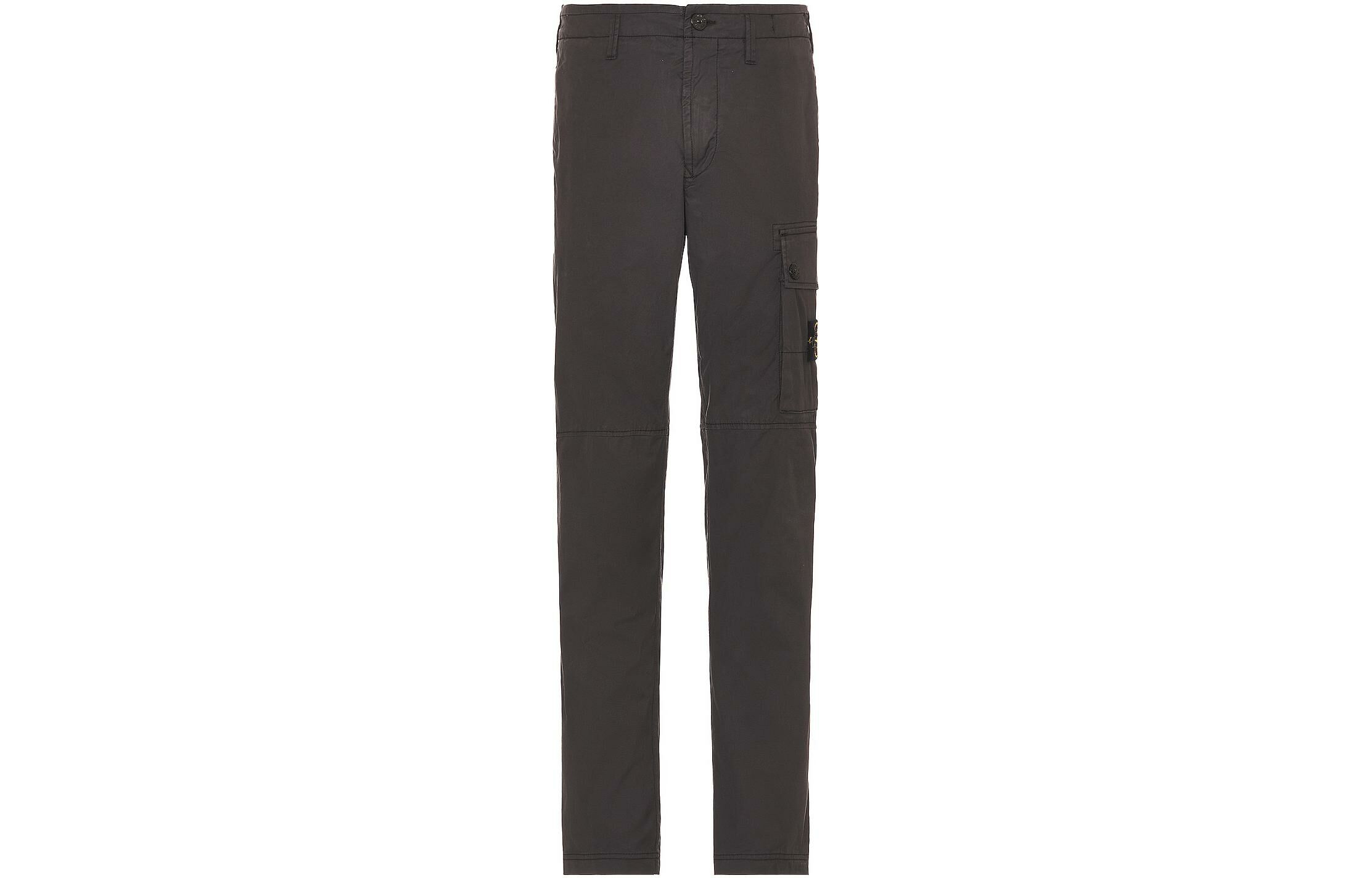 【代購】STONE ISLAND Cargo Pants Men Black Gray Color
