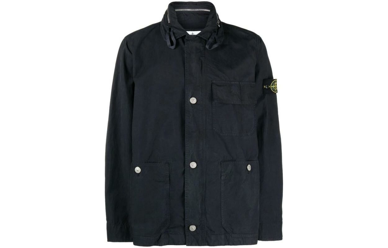【代購】STONE ISLAND Jackets Coats Men's Black