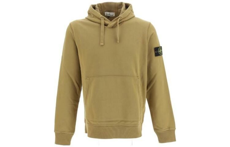 【代購】STONE ISLAND Sweatshirts Men Ginger Yellow