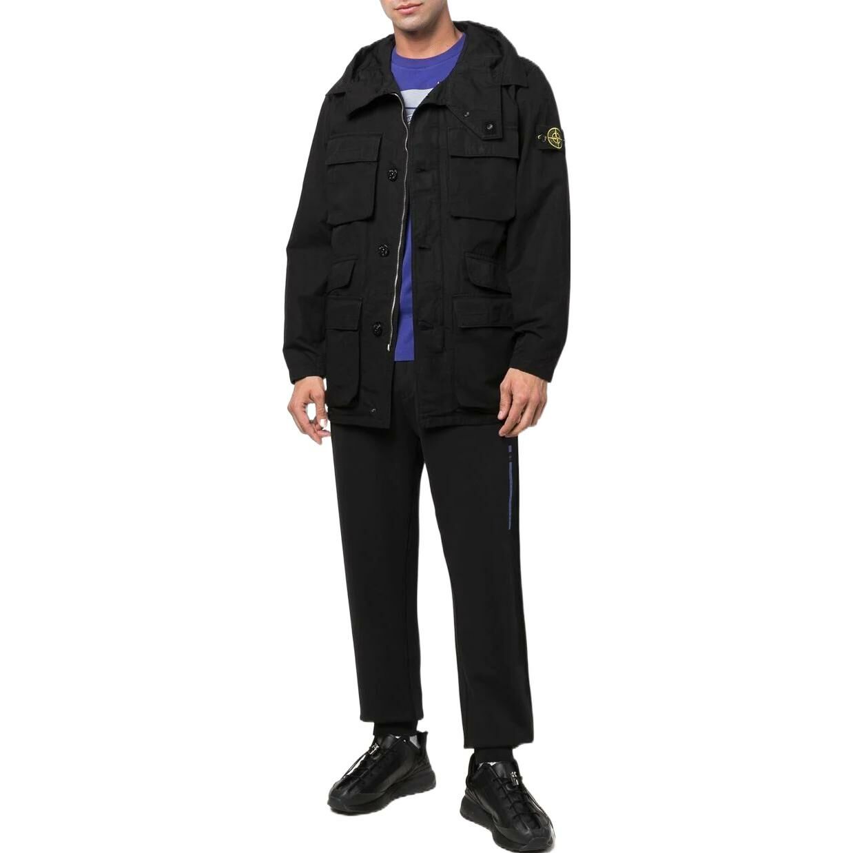 【代購】STONE ISLAND Jackets Men Black