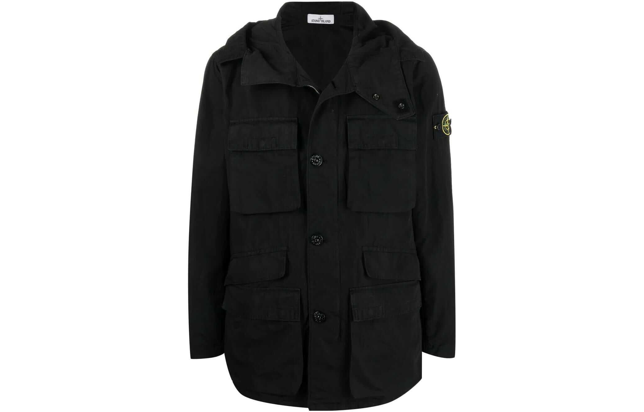 【代購】STONE ISLAND Jackets Men Black