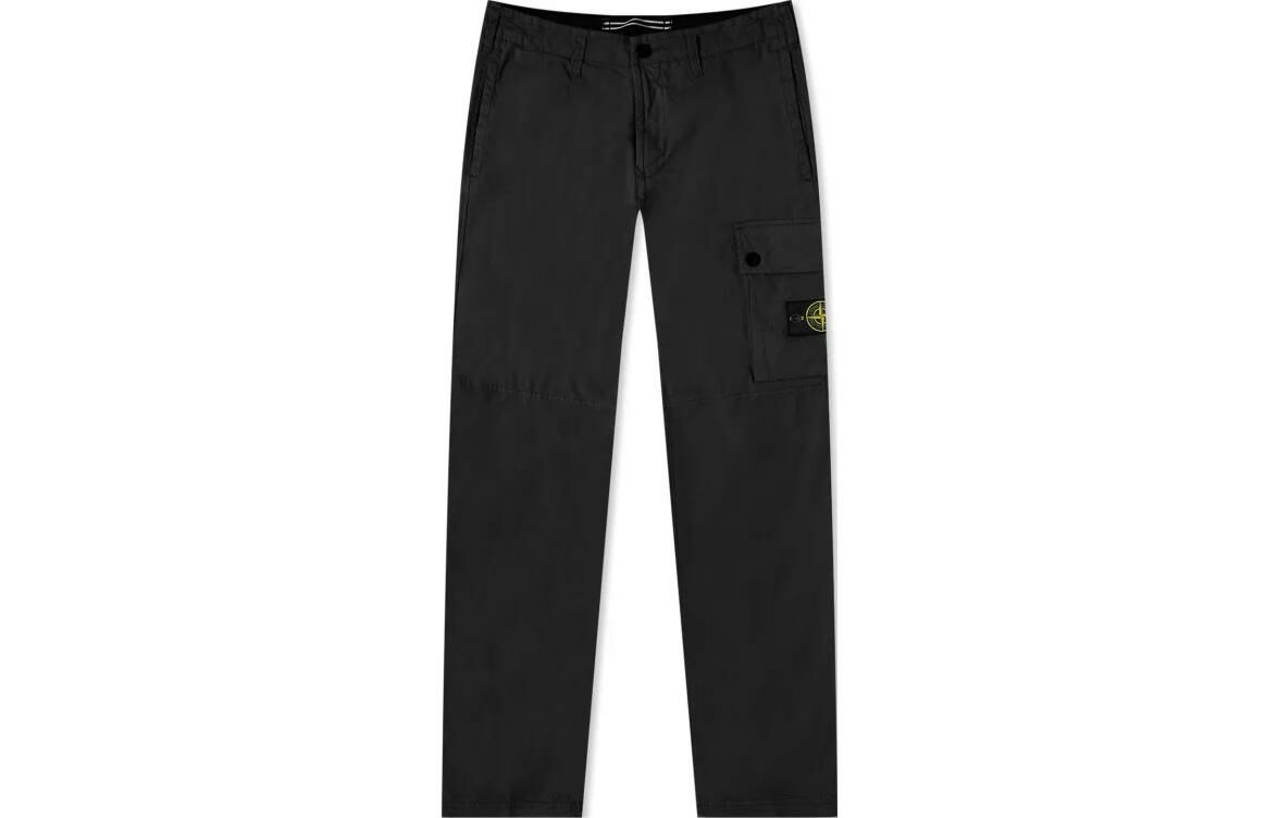 【代購】STONE ISLAND Casual Pants Men Black