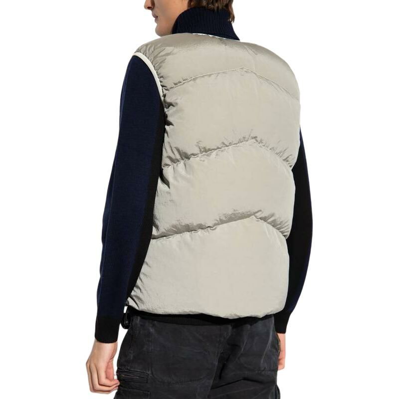【代購】STONE ISLAND Vests Men Silver