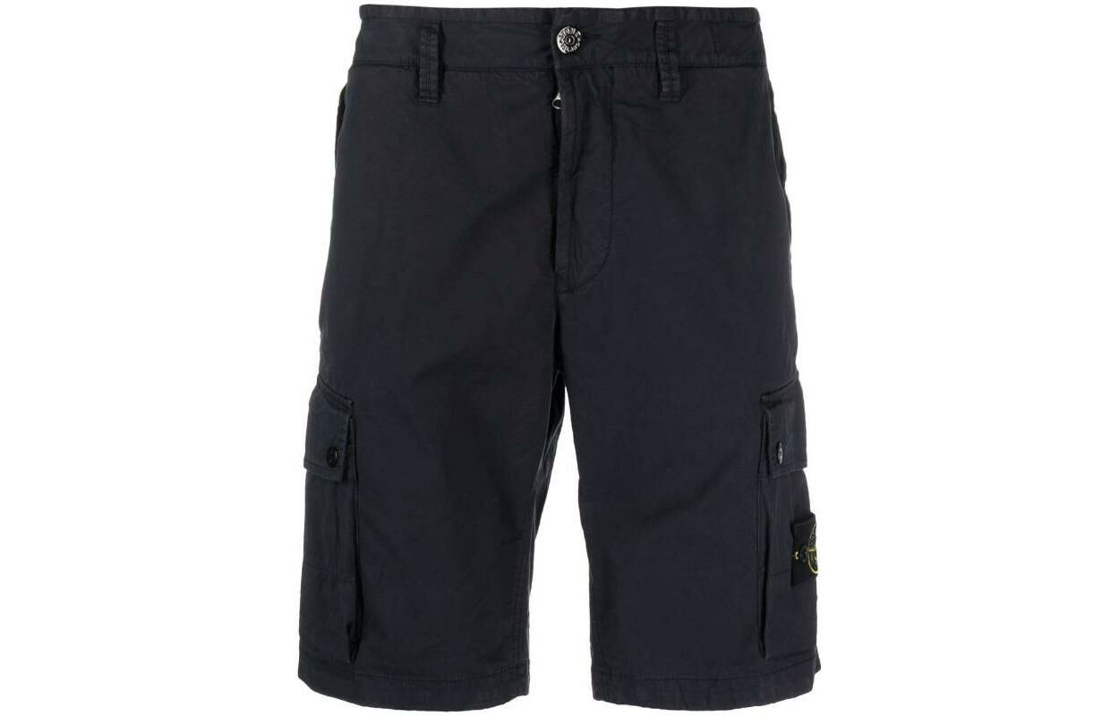 【代購】STONE ISLAND Cargo Shorts Men Blue