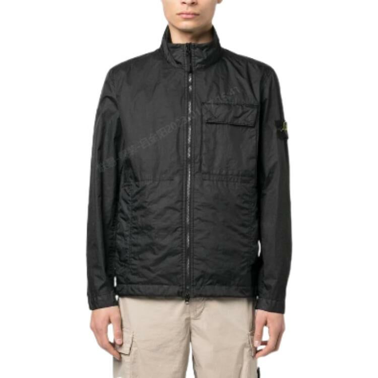 【代購】STONE ISLAND Jackets Coats Men's Black
