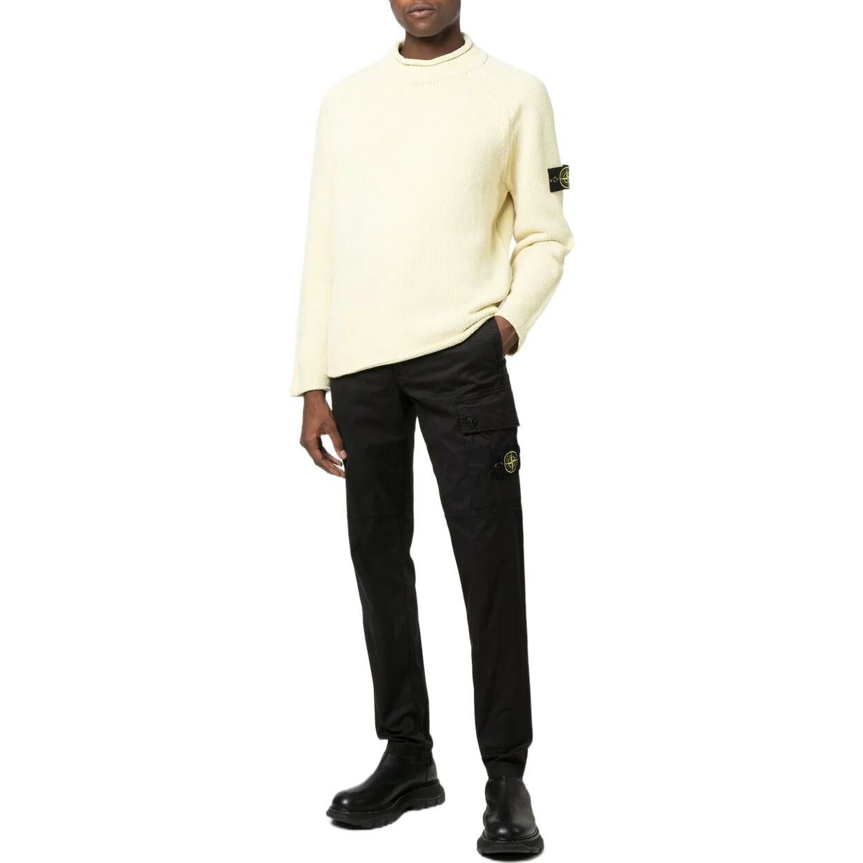 【代購】STONE ISLAND Sweaters Men Beige Yellow