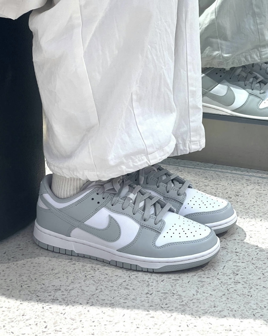 【預訂】NIKE DUNK LOW "SMOKE GREY"煙霧灰白 "2025新款"-MEN