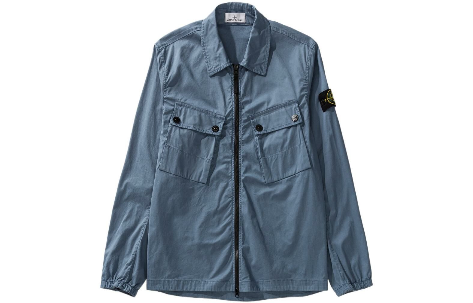 【代購】STONE ISLAND FW22 Jacket Men's Haze Blue