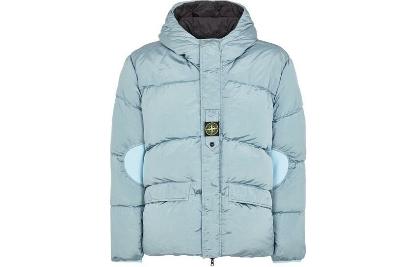 【代購】STONE ISLAND Down Jacket Men's Blue