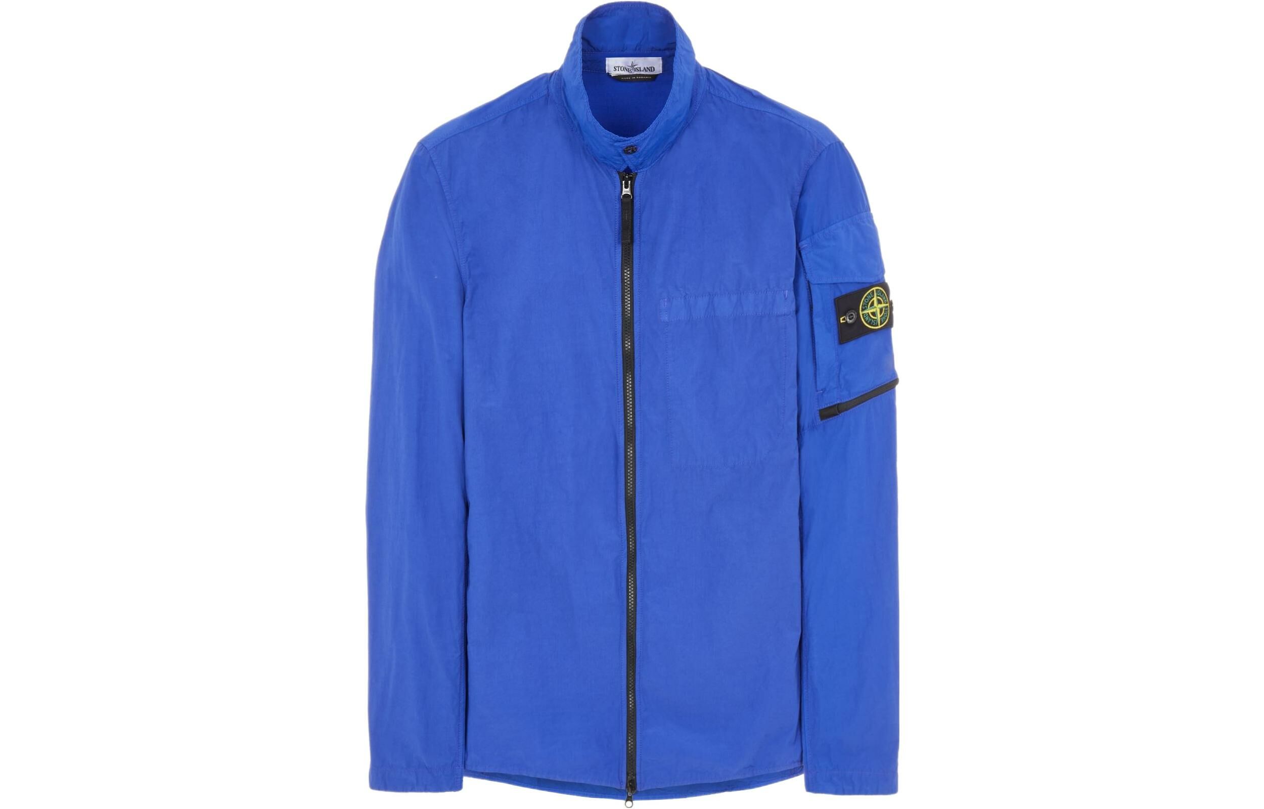 【代購】STONE ISLAND SS22 Jacket Men's Royal Blue