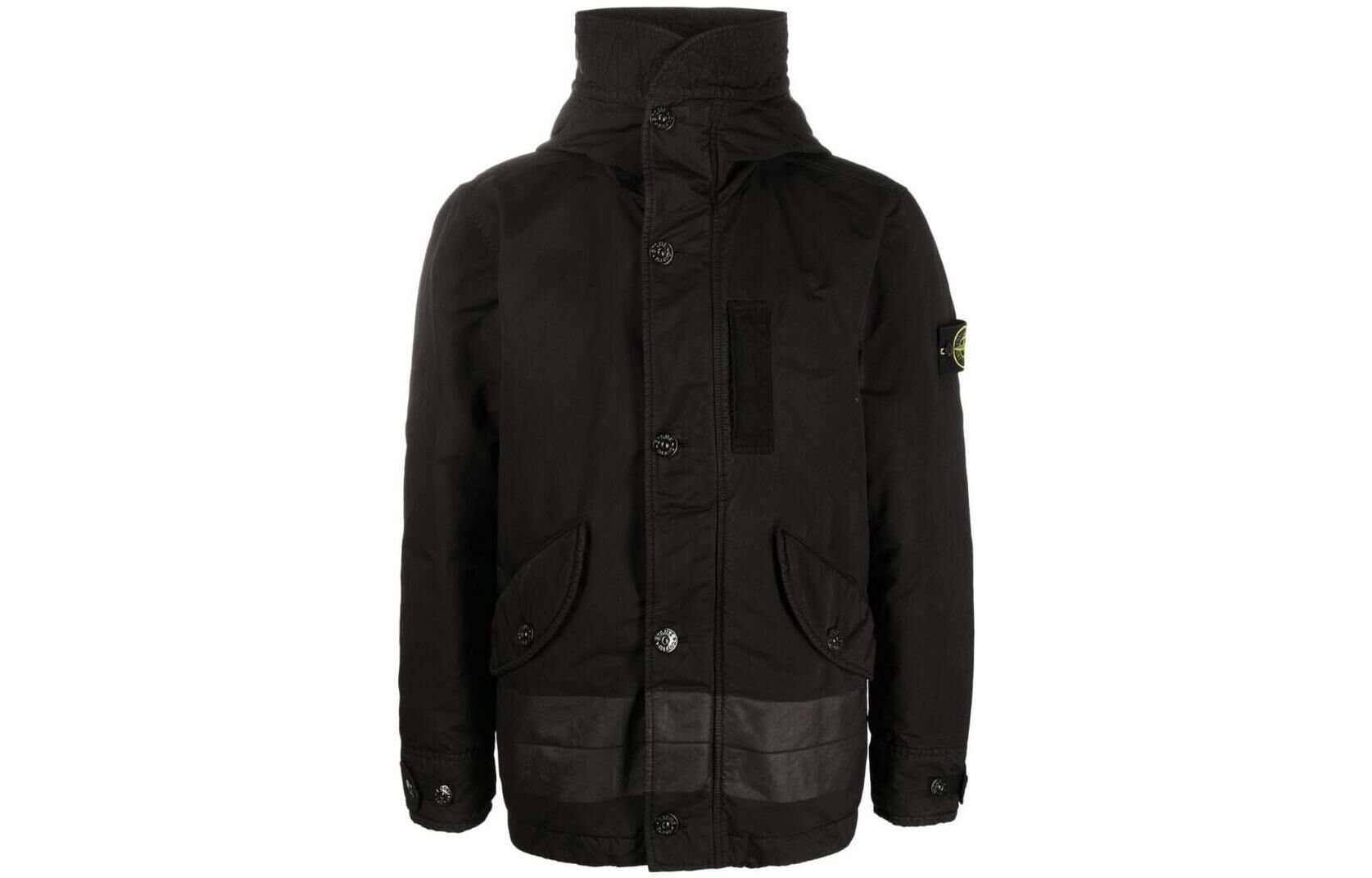 【代購】STONE ISLAND Down Jackets Men Black