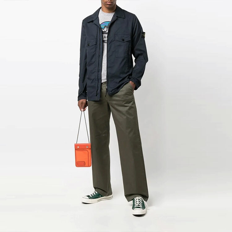 【代購】STONE ISLAND Jacket Men's Marine Blue