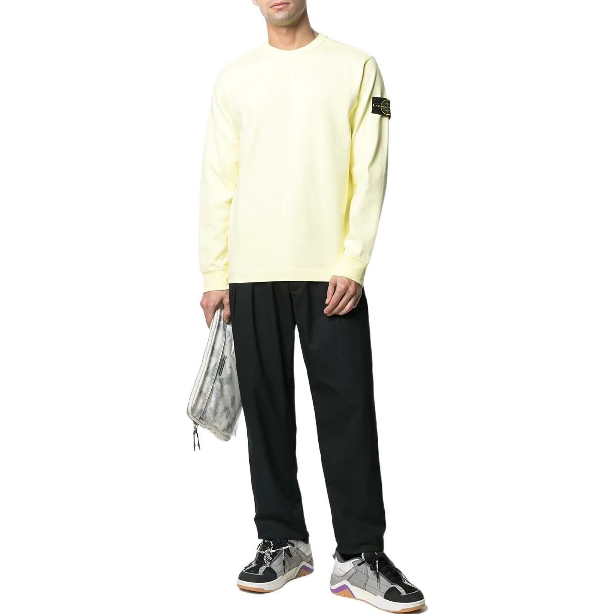 【代購】STONE ISLAND Sweatshirts Men Yellow