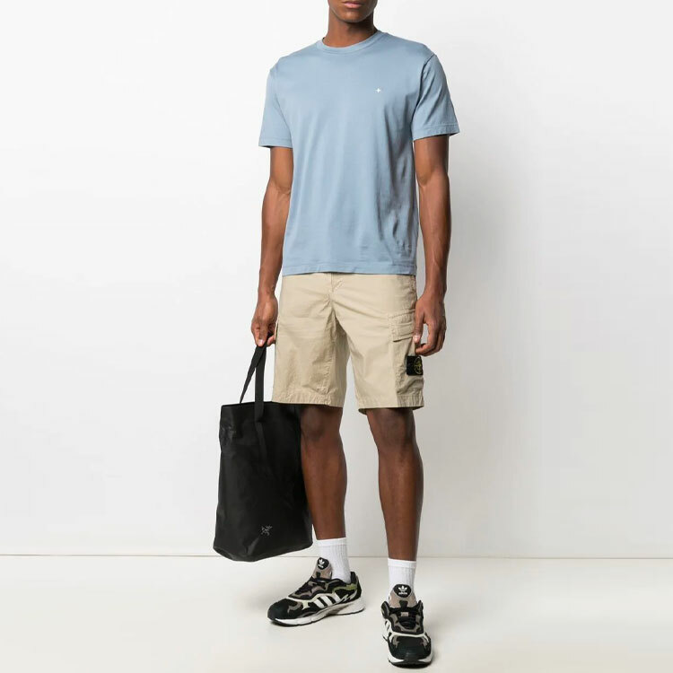 【代購】STONE ISLAND Compass-badge Cargo Shorts