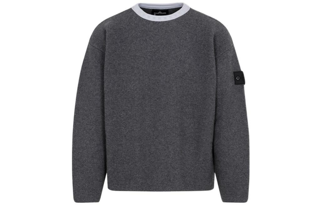 【代購】STONE ISLAND Sweater Men's Tin Gray