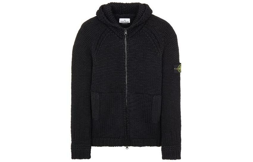 【代購】STONE ISLAND 544D4 Handmade Feel Knitted Hooded Sweater