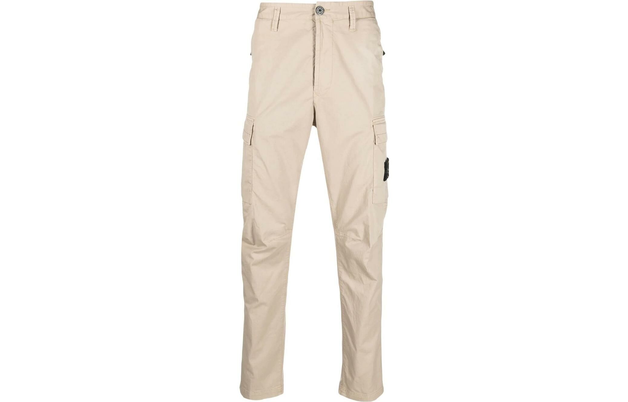 【代購】STONE ISLAND Cargo Pants Men Khaki
