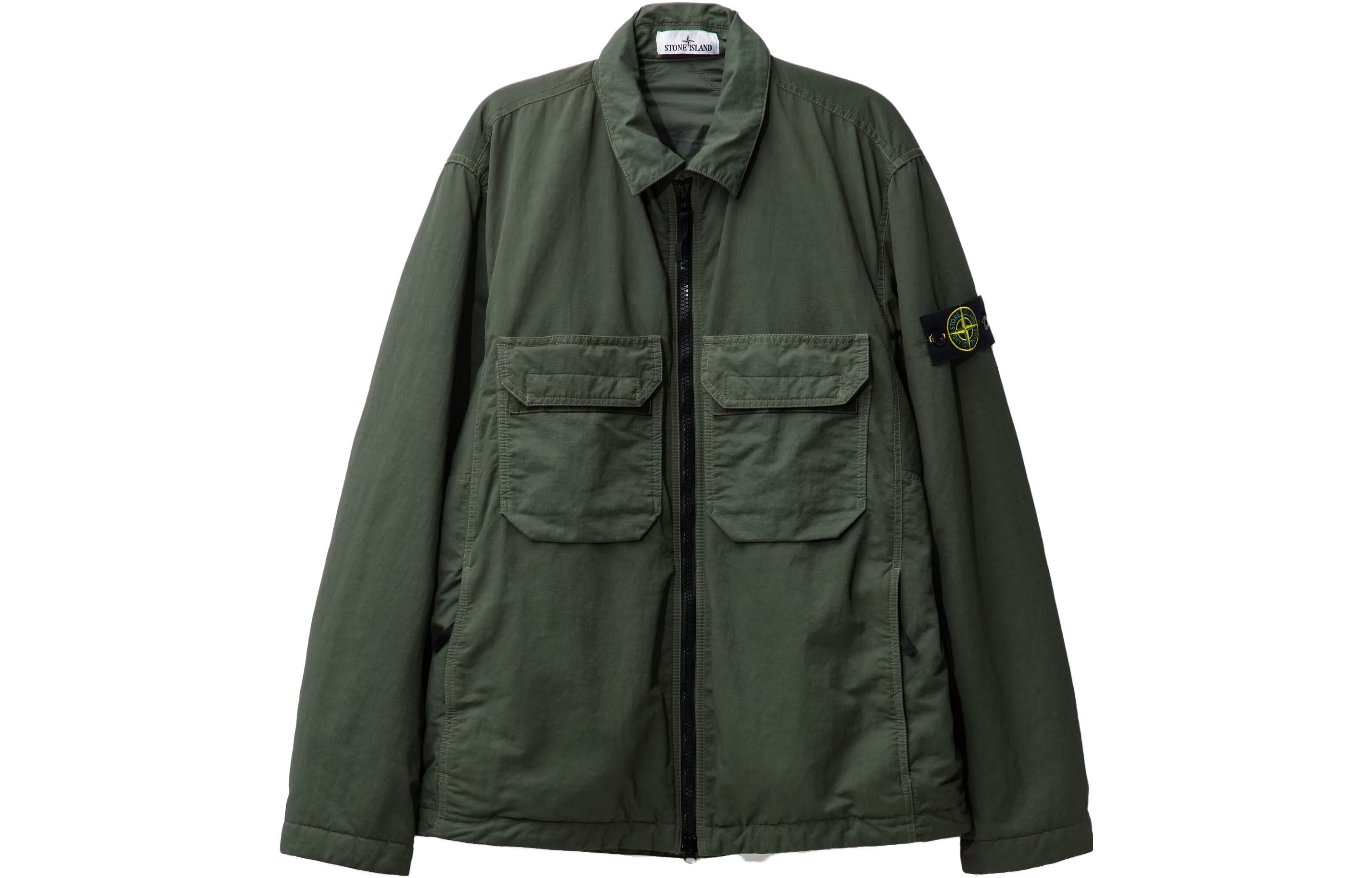 【代購】STONE ISLAND Jackets Men Olive Green