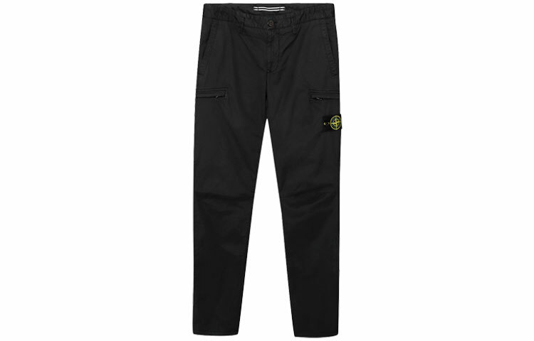 【代購】STONE ISLAND Casual Pants Men Black